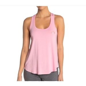 NWT PJ Salvage Embroidered Detail Racer Back Tank